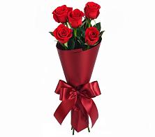Букет 5 Красных роз Эдлесс Лав в Лангепасе