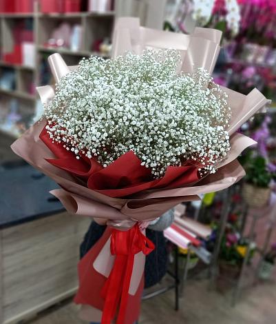 Букет цветов из: Гипсофила в Лангепасе