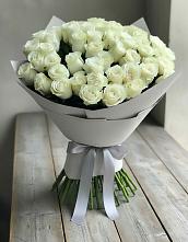 Букет 35 Белых роз в Лангепасе