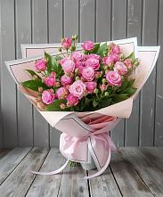 Букет Розовый кустик #REPLACE_PRED# Лангепасе