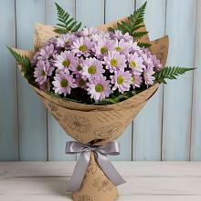Букет цветов из:  Хризантемы в Лангепасе