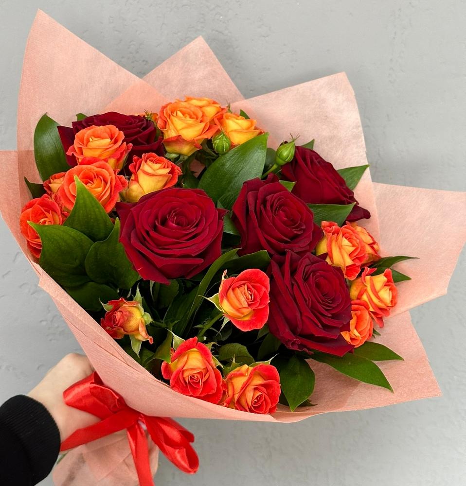 Букет Любовь и восторг в Лангепасе