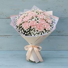 Букет цветов из:  Гвоздики в Лангепасе