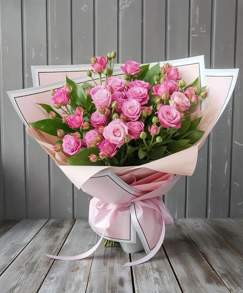 Букет Розовый кустик в Лангепасе
