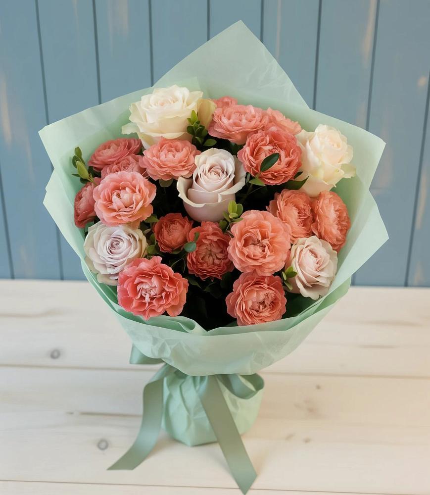 Букет цветов из: Розы в Лангепасе