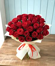Букет 29 Красных роз в Лангепасе