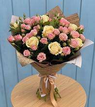 Букет цветов из:  Розы в Лангепасе