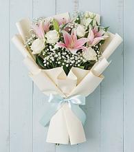 Букет цветов из:  Лилии в Лангепасе